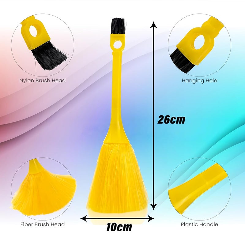 Kuber Industries 26x10 cm Computer Brush | Computer Keyboard Brush | Kitchen Duster | Laptop Keyboard Brush | Computer Dual Brush | Cleaning Tool for Computer | Multicolor - Image 3