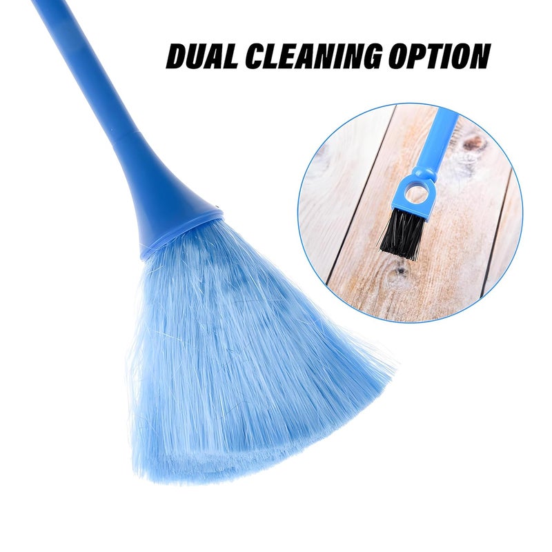 Kuber Industries 26x10 cm Computer Brush | Computer Keyboard Brush | Kitchen Duster | Laptop Keyboard Brush | Computer Dual Brush | Cleaning Tool for Computer | Multicolor - Image 5