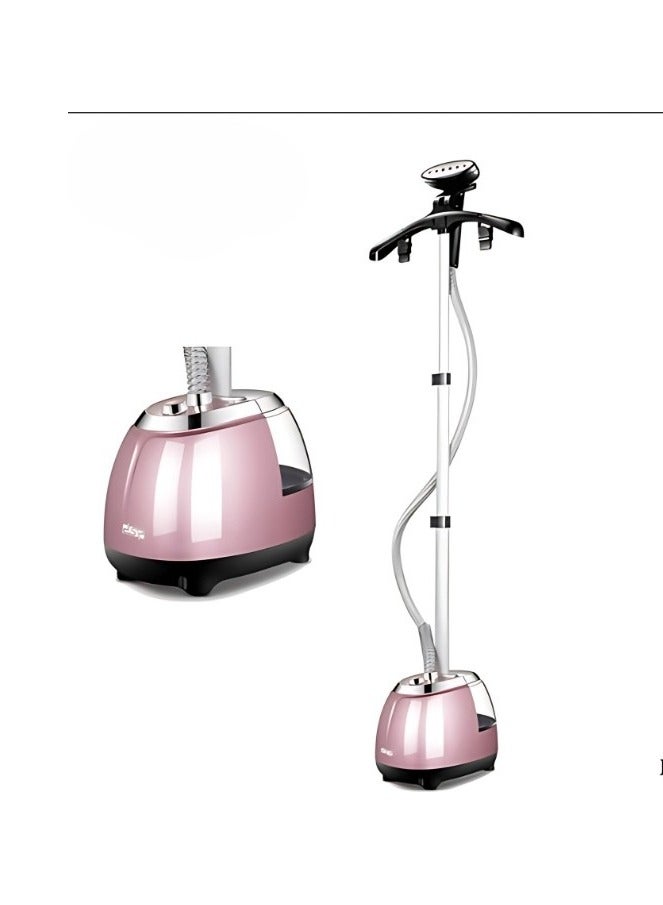 DSP "Durable and multi-purpose vertical garment steamer with 2000W power, featuring an integrated ironing board with adjustable height, fast heating in 35 seconds, and a water tank." - Image 4
