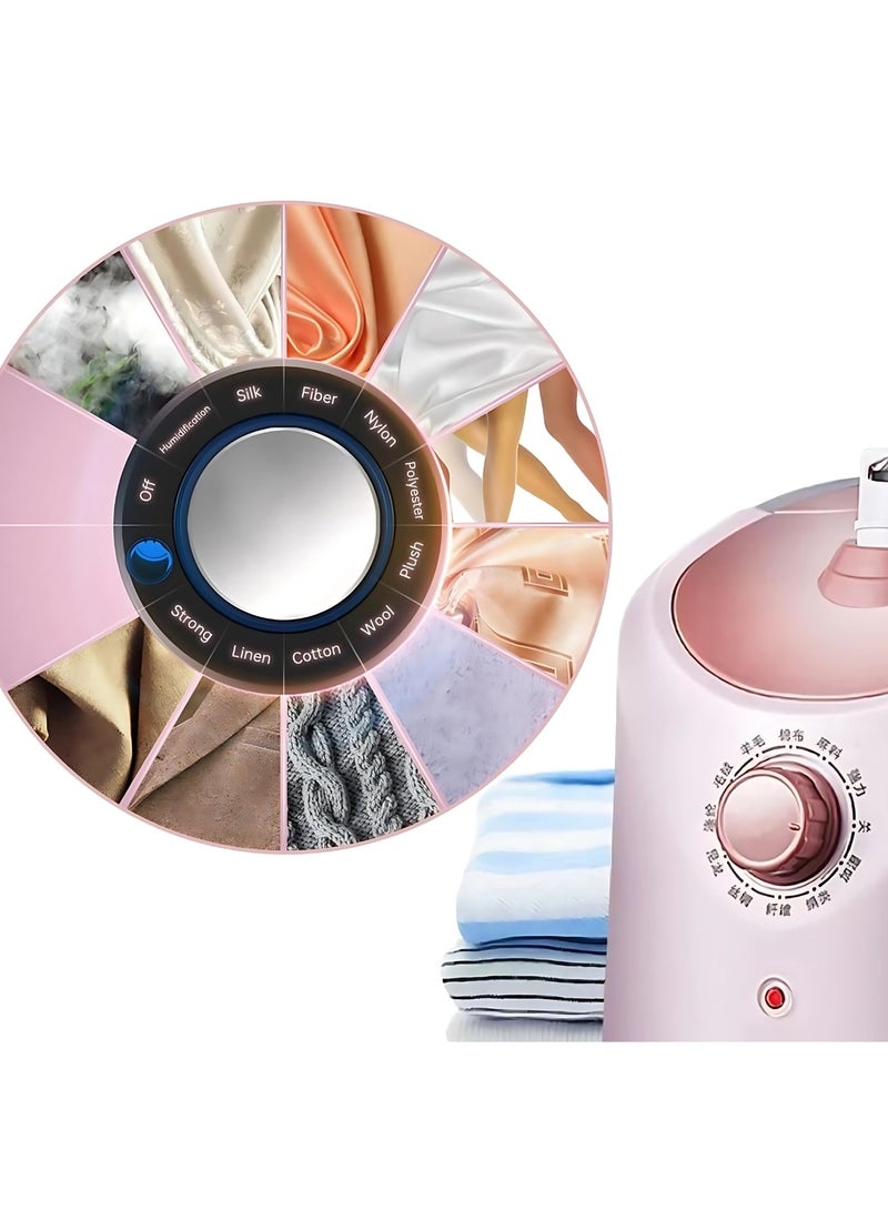 DSP "Durable and multi-purpose vertical garment steamer with 2000W power, featuring an integrated ironing board with adjustable height, fast heating in 35 seconds, and a water tank." - Image 3