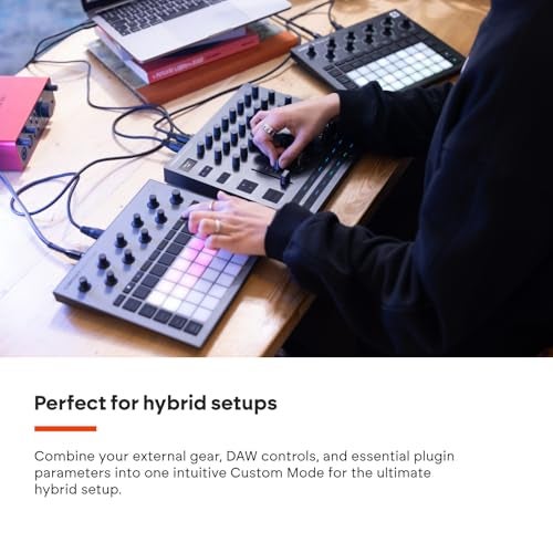 Novation نوفايشن لانتش كنترول XL 3 – مزود بالطاقة عبر USB، سطح تحكم MIDI وميكسر للتكامل مع DAW والأجهزة مع 8 فaders، 24 Encoder لا نهائي، 5-Pin MIDI I/O، وحزمة برامج موسيقية - Image 4