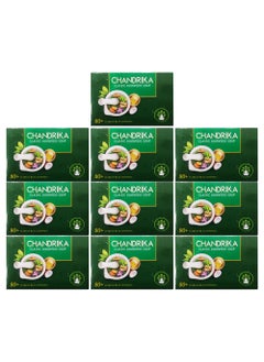 Chandrika Chandrika Soap Ayurvedic Herbal And Vegetable Oil Soap  264 Oz  Case Of 10 
