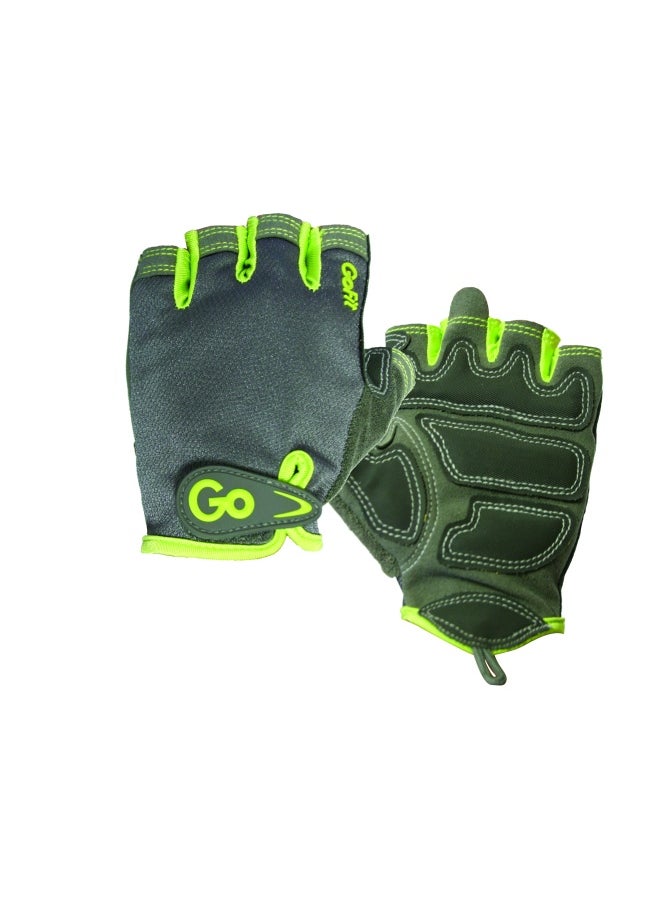 Go Fitness - Wmn Sport-Tac Wght Lifting Gloves Grn-S - Image 1