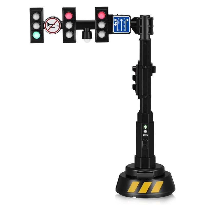 Toyvian Mini Traffic Light Toy With Sounds Simulation Model Kids Education - Image 2