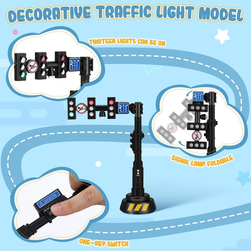 Toyvian Mini Traffic Light Toy With Sounds Simulation Model Kids Education - Image 5