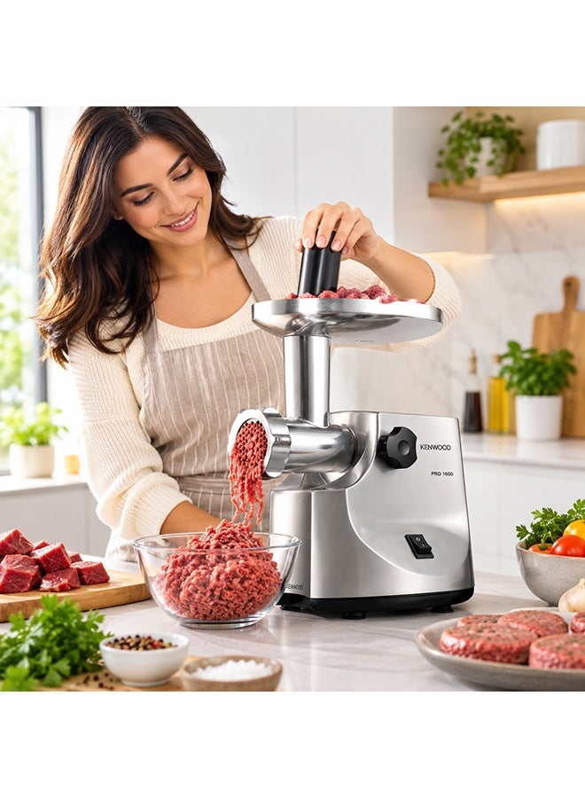 كينوود مفرمة اللحم 2 kg 1600 W MG510 أسود/ فضي - Image 3