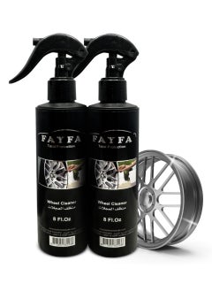 FAYFA Fayfa Wheel Cleaner Pack of 2 - 8 fl.oz, Safe and Effective for Removing Dirt, Grime, and Grease, Restores Shine to Alloy, Chrome, and Steel Wheels  - Image 1