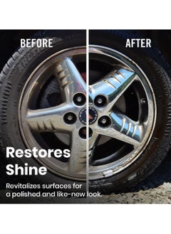 FAYFA Fayfa Wheel Cleaner Pack of 2 - 8 fl.oz, Safe and Effective for Removing Dirt, Grime, and Grease, Restores Shine to Alloy, Chrome, and Steel Wheels  - Image 3
