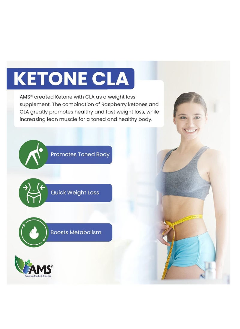 AMS - Raspberry Ketone With Cla Body Shaping 60 pc - Image 1