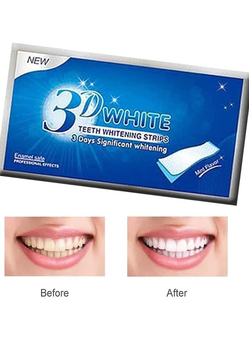Kormesic 14 Piece 3D Teeth Cleaning And Whitening Strips Clear - Image 5