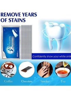 Kormesic 14 Piece 3D Teeth Cleaning And Whitening Strips Clear  - Image 3