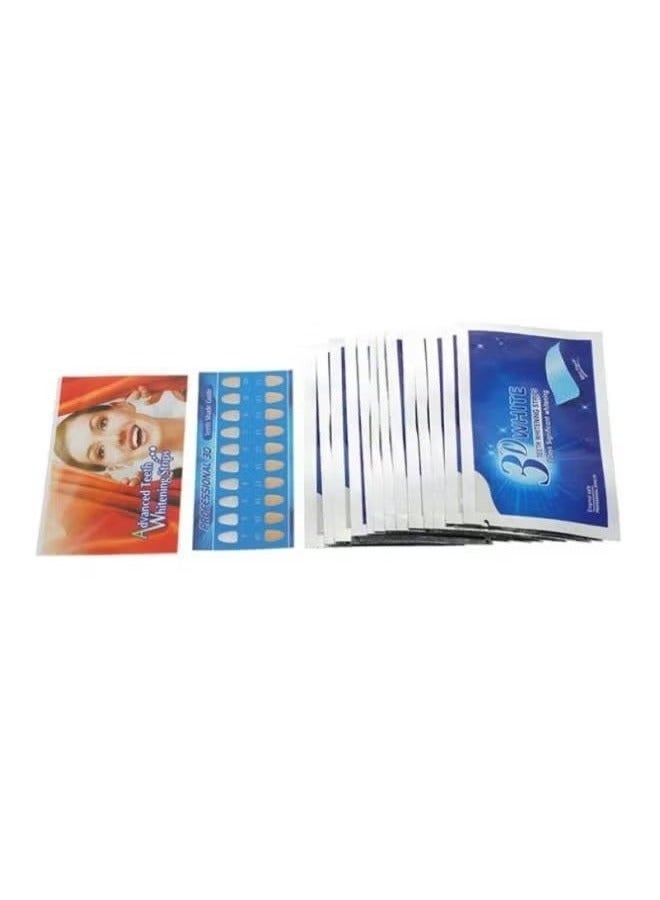 Kormesic 14 قطعة 3D تنظيف الأسنان وتبييض الشرائط واضحة - Image 4