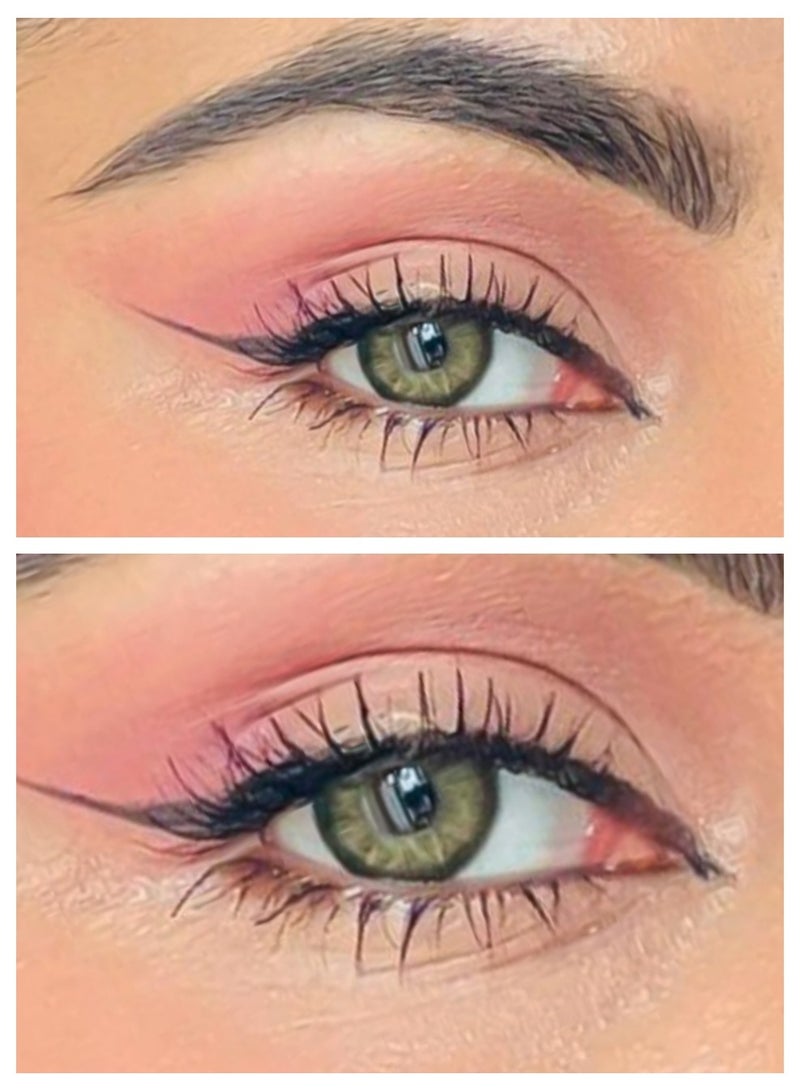 ARUWA Amber Brown Tune annual colored unisex cosmetic contact lenses, no magnification - Image 1