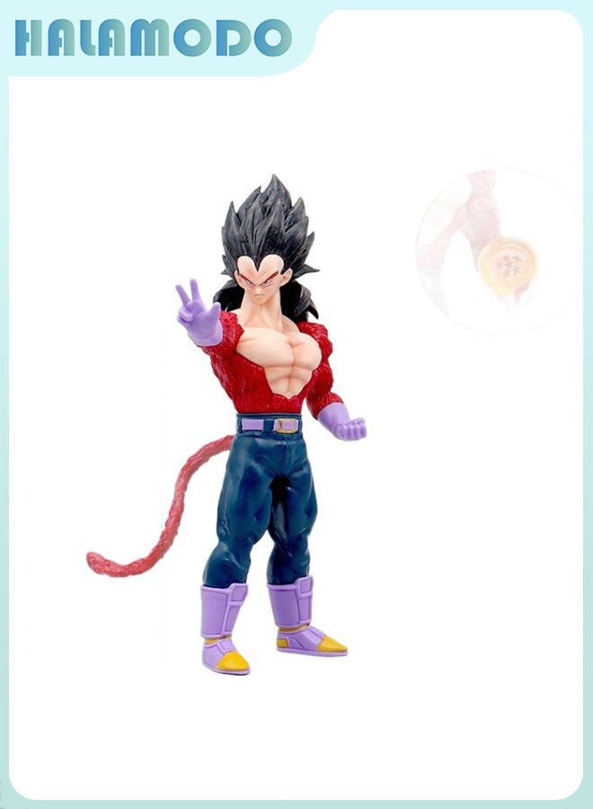 HALAMODO Dragon Ball GT Super Saiyan Vegito Anime Figure for Stunning Desktop Display and Great Gift 30 cm - Image 1