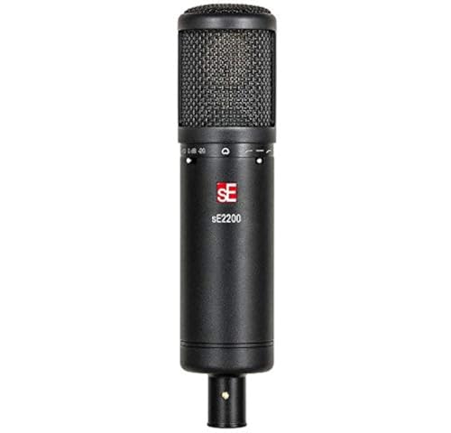 SE Electronics SE2200 Large Diaphragm Cardioid Condenser Microphone,Black - Image 1