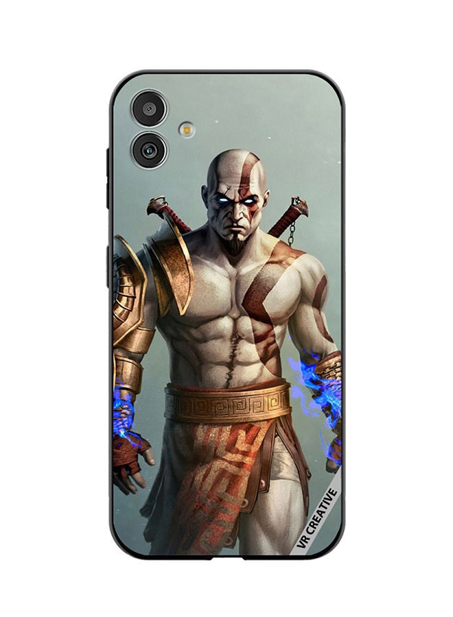VR CREATIVE Protective Case Cover For Samsung Galaxy F14 Young Kratos Design Multicolour - Image 1