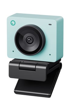 OBSBOT OBSBOT Meet SE 1080P 100FPS Webcam for PC, AI Framing Streaming Camera with 1/2.8" Sensor, Beauty Mode, Gesture Control, Staggered HDR, Web Camera for Desktop Computer, Laptop, Meeting. (Aurora Green)  - Image 2