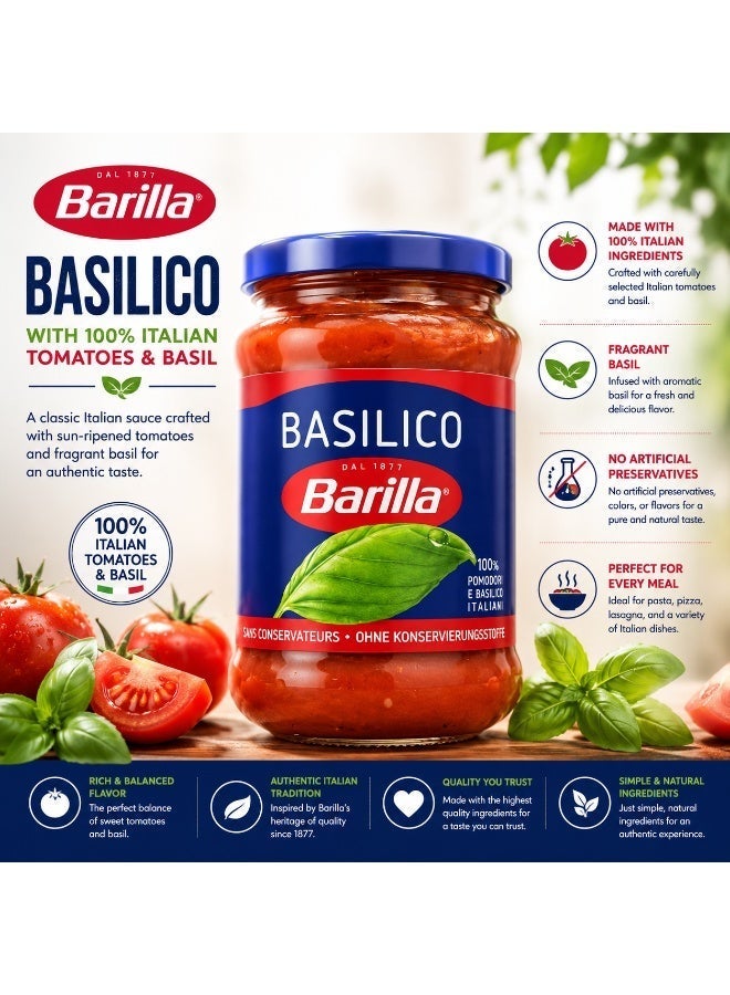 Barilla Sugo Basilico Tomato Basil Sauce 400g - Image 2