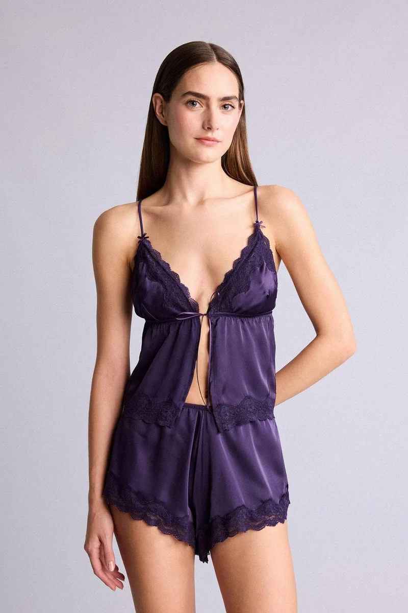 ديفاكتو Lace Shorts Pyjamas
