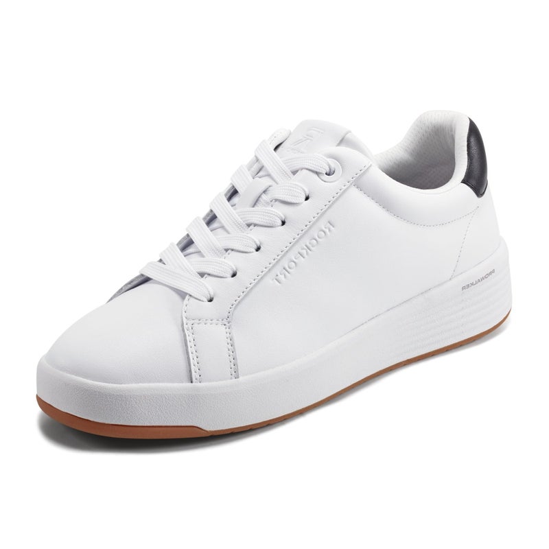 Rockport Women's Elara, White Leather, 6 Medium
