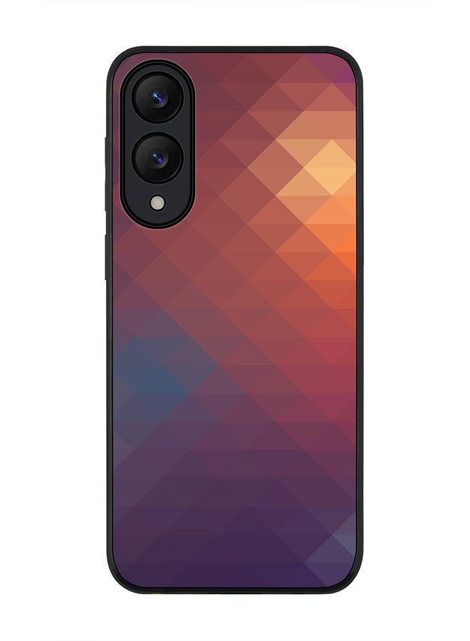 Stylizedd For Samsung Galaxy S25 Edge Case,Slim fit Camera Protection, Shockproof Thin Phone cover  - Copper Prism