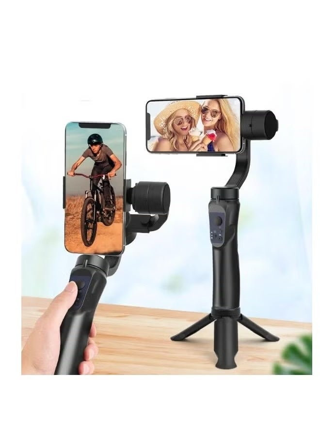 سي كيو إل 3 محور يده حامل هاتف ذكي عمل كاميرا فيديو انحراف استقرار داخلي في الهواء الطلق مثالية ل مدون فيديو و المحتوى الخالق - Image 5
