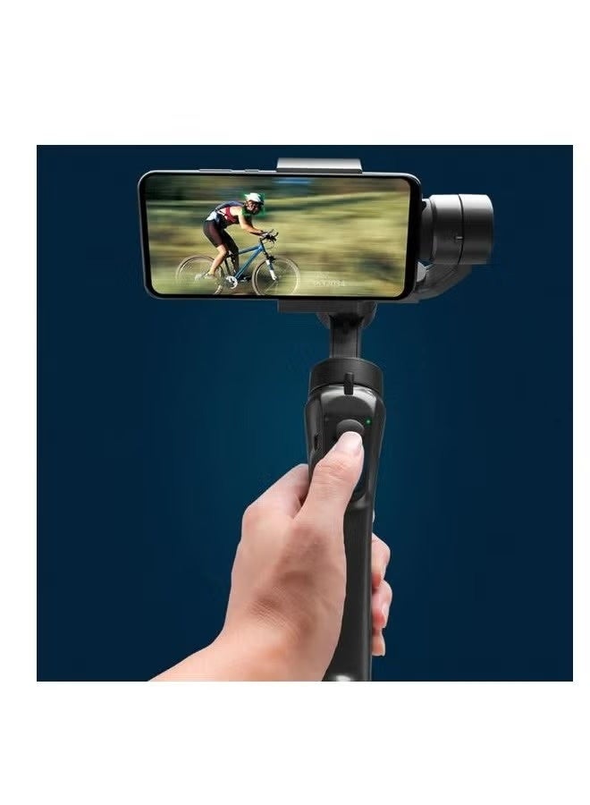 سي كيو إل 3 محور يده حامل هاتف ذكي عمل كاميرا فيديو انحراف استقرار داخلي في الهواء الطلق مثالية ل مدون فيديو و المحتوى الخالق - Image 4