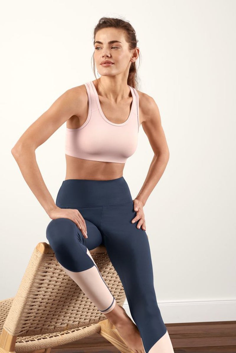 Tchibo Women Non Padded Sports Bra, Rose - Image 1