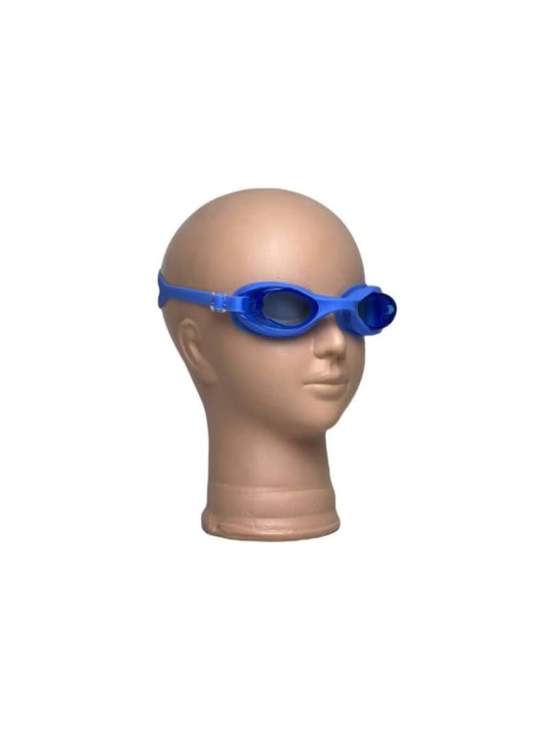 نظارات سباحة مضادة للضباب ومضادة للتسرب وحماية من الأشعة فوق البنفسجية تناسب النساء والرجال البالغين والشباب والأطفال نظارات سباحة واسعة مع حزام قابل للتعديل