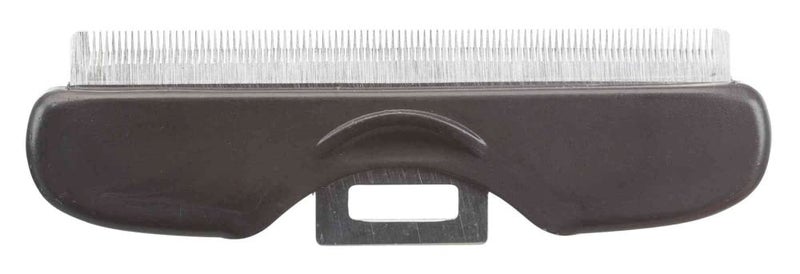 Trixie: - Carding Groomer for Dogs and Cats | Detangles and Removes Loose Hair, Gentle Care for Base Coat | Easy to Replace Grooming Heads with a Snap Mechanism on The Handle - Large 11 x 15 cm - Image 5