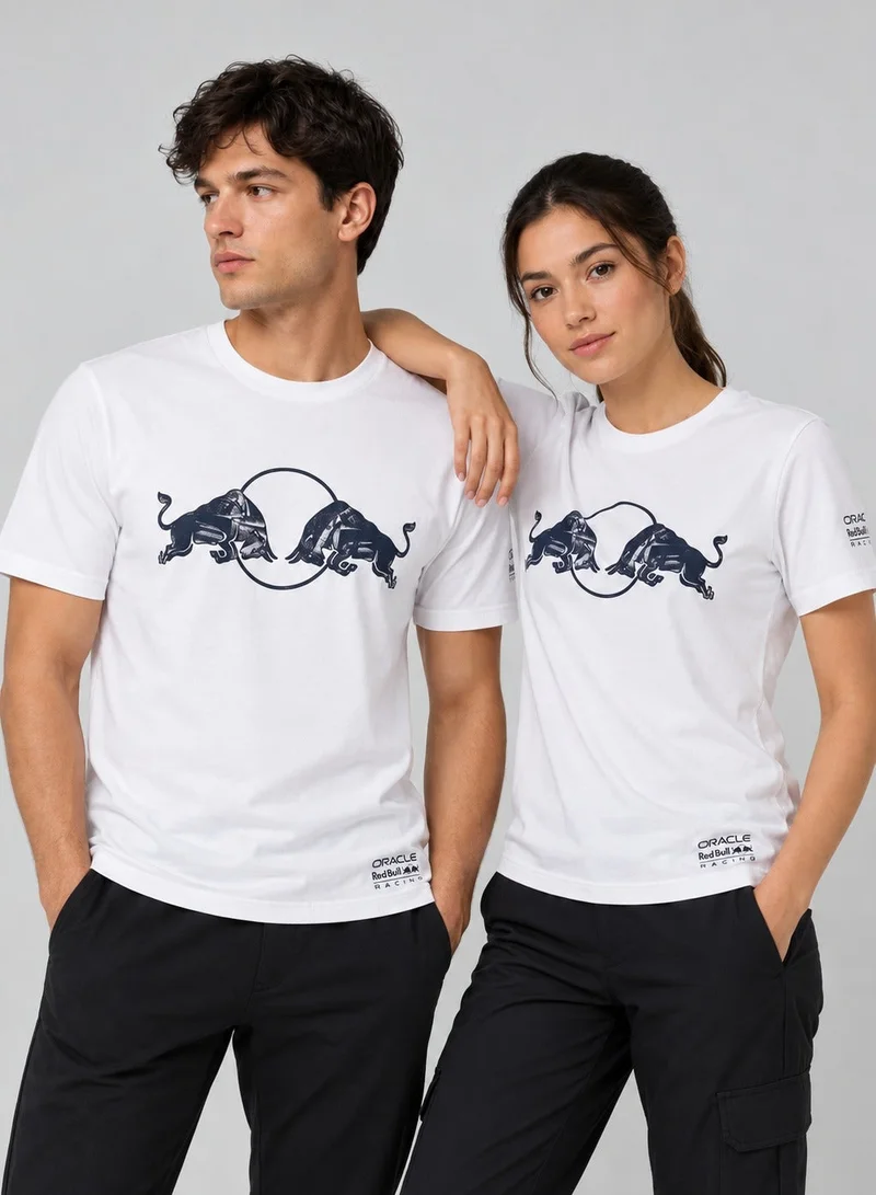 Red Bull Red Bull Racing Unisex Graphic T-Shirt - White