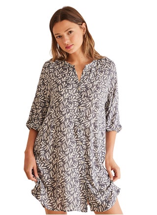Midi Sleep Shirt With Seaweed Print - pzsku/Z5EC150E270A67BE5D9A0Z/45/_/1732384317/3448ebfb-07ac-4770-a833-3bd4dd1096df