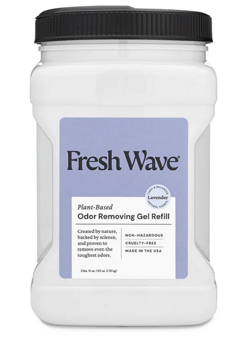 فريش ويف عبوة إعادة تعبئة جل إزالة الروائح برائحة اللافندر النباتية 1.78 كجم - Image 1