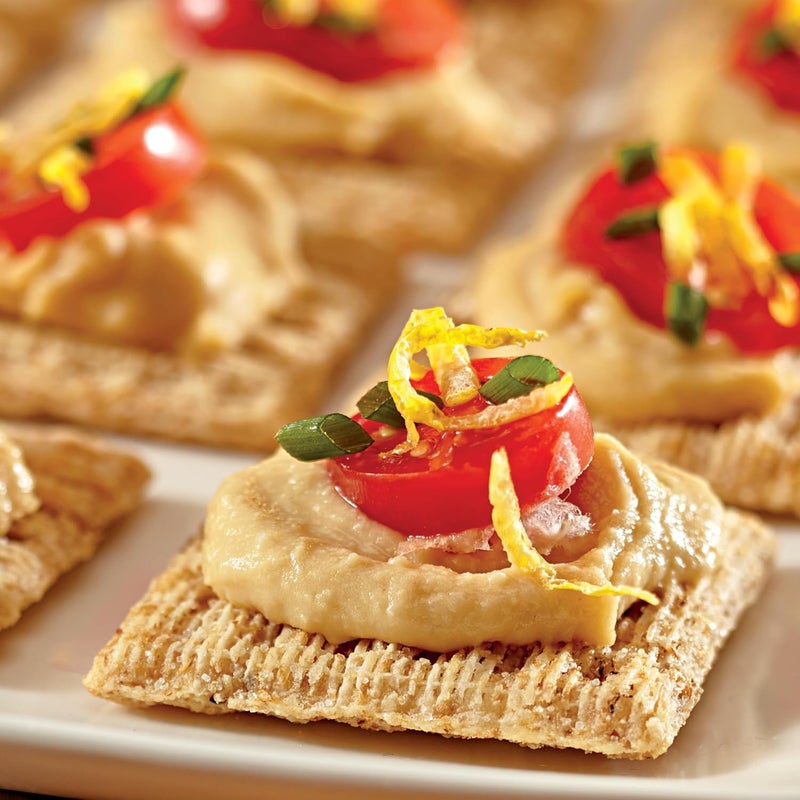 Triscuit Whole Grain Wheat Crackers Variety Pack - 4 Flavors: Original, Rosemary & Olive Oil, Roasted Garlic, Cracked Pepper & Olive Oil - Image 5