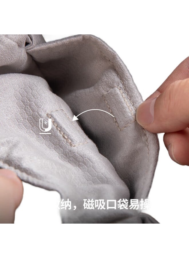 Pgytech Camera Bag Onego Drawstring Bag, Dandelion Photography Bag, Single-Shoulder Camera Bag, Inner Liner Storage Bag, Women'S Mirrorless Camera Bag, Crossbody Travel Bag, Suitable For Fuji, Canon, Sony, Plain Black - Image 1