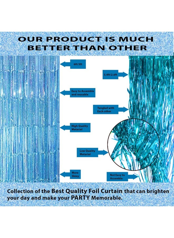 Party Propz Welcome Home Baby Decoration-54Pcs Combo Baby Boy Welcome Home Fringe Curtain Decoration Kit|Baby Welcome Home Decoration Kit|Welcome Baby Boy Decoration Kit - Image 5