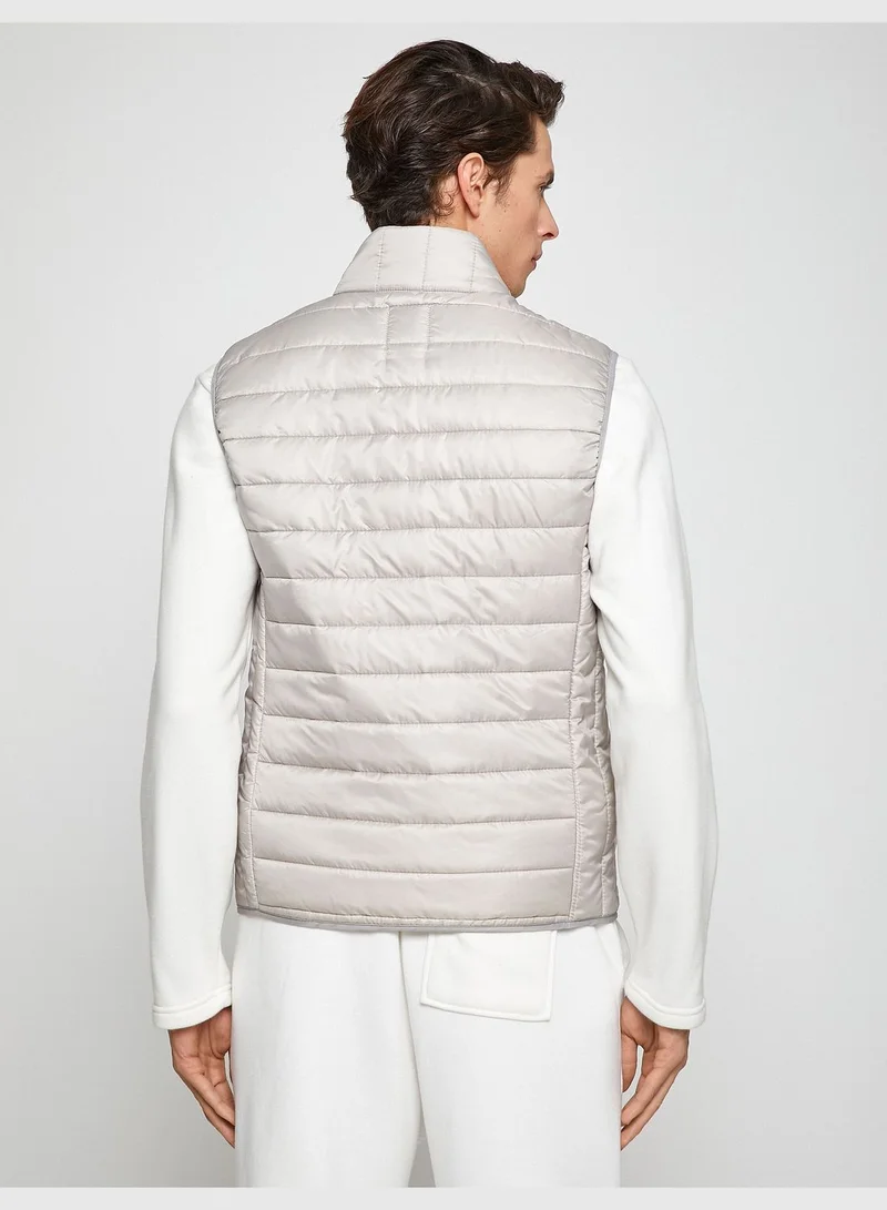KOTON High Neck Puffer Vest