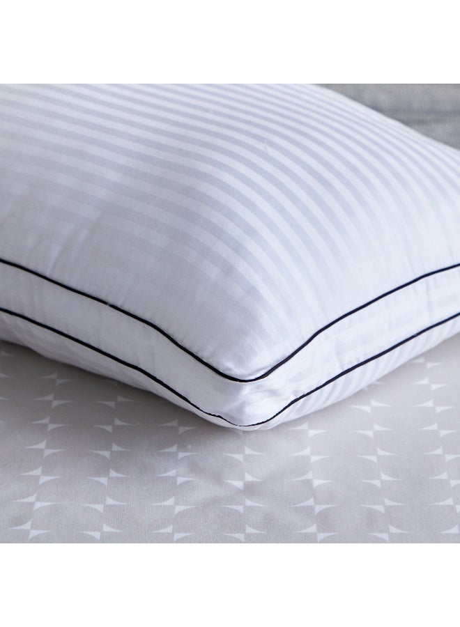 Home Box Hygiene Haven Antibacterial Medium Support Pillow 75 x 50 cm  - Image 4