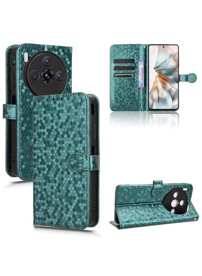 The Bros Case For ZTE nubia Z60S Pro Honeycomb Dot Texture Leather Phone Case