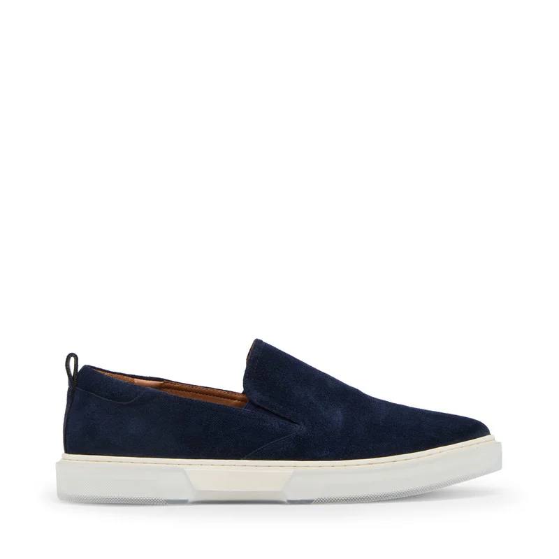 ستيف مادن Lansten Navy Blue Men's Loafers