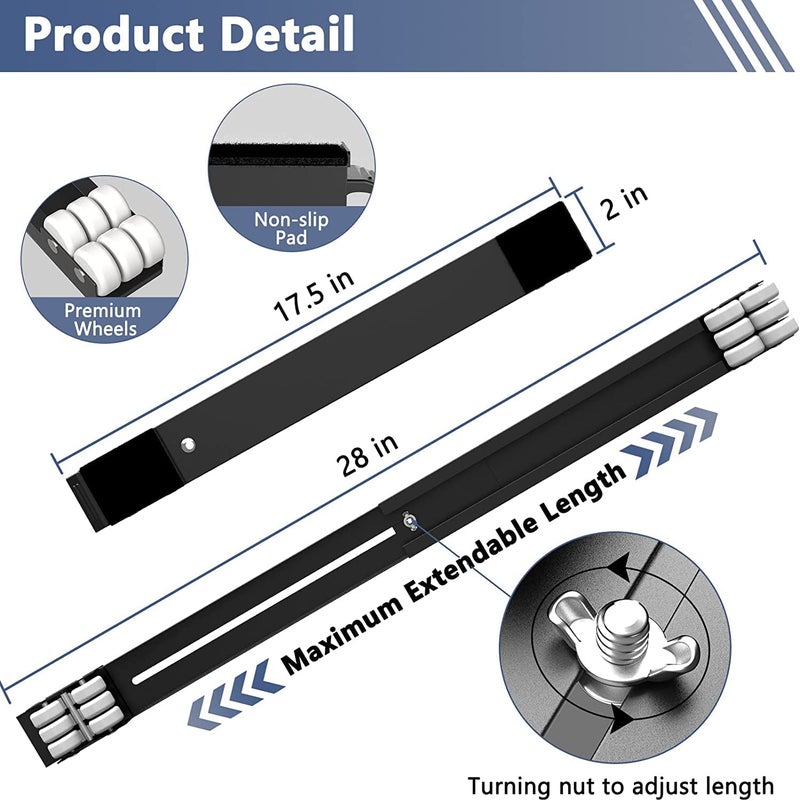 Yorten Heavy Load Moving Wheels for Furniture Rollers Set for Home Appliance Furniture Mover Lifter - Image 4