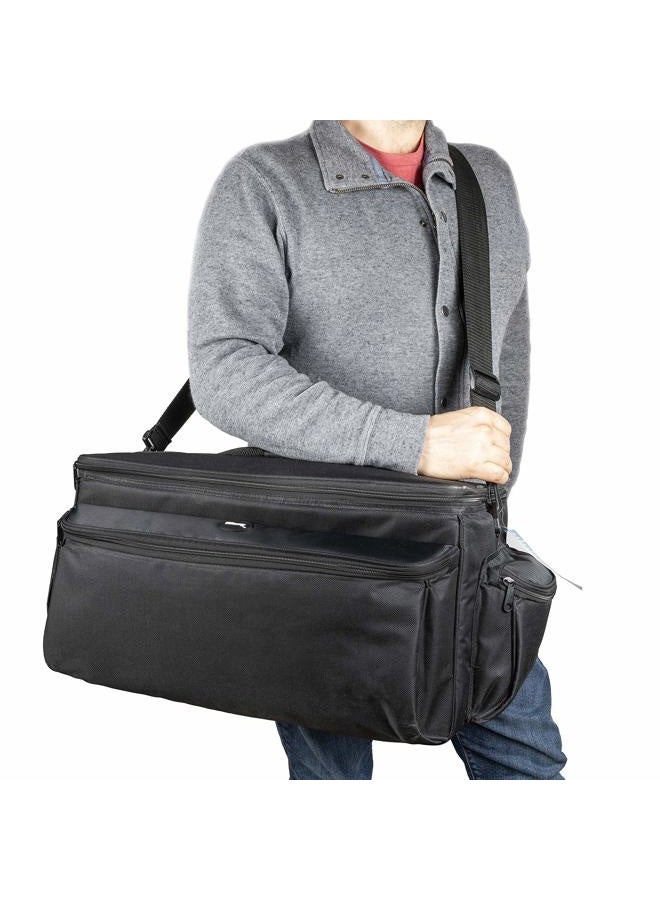 Ultimaxx Ultimax's Extra Large, Water-Resistant Gadget Bag Compatible With Camcorders and Accessories for Panasonic AG-AC160, AC30, AC90A, AC130A, AF100, HVX200, UX90, UX, 180HC-X1000, HC-X1, And More - Image 4