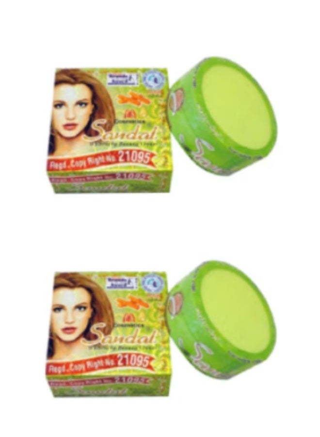 Sandal Beauty Cream For Winter And Summer Pack of 2