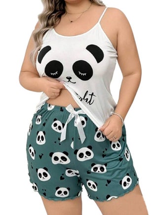 Custom-fit pajama shorts set - teddy bear shape - white - pzsku/Z5EC22C9D74905849A9FCZ/45/1745782550/9439aaef-15d7-4361-a330-d49c304cec24