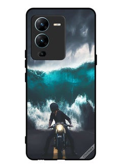 Covernex Protective Case Cover For vivo V25 Pro Water Wave Art  - Image 1
