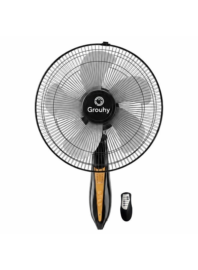 جروهي UW-18026R مروحة حائط 18 بوصة بالريموت كنترول - Image 1