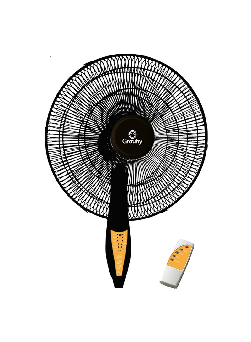 جروهي UW-18026R مروحة حائط 18 بوصة بالريموت كنترول - Image 2