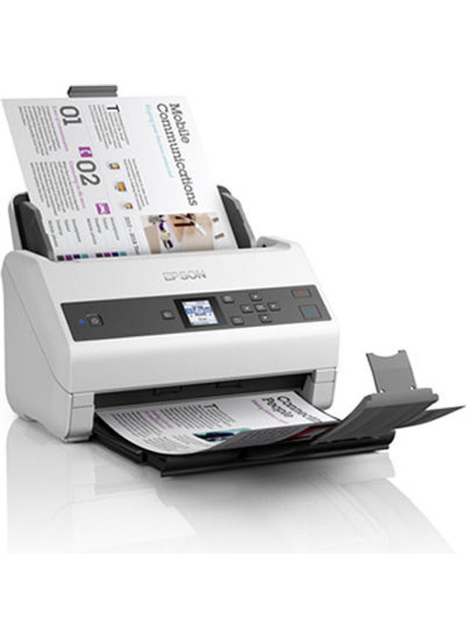 EPSON Flatbed Scanner  DS870 White - Image 2