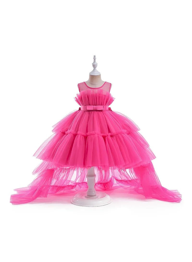 D'Daniela Tiered Tulle Dress