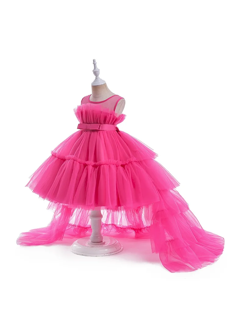 D'Daniela Tiered Tulle Dress